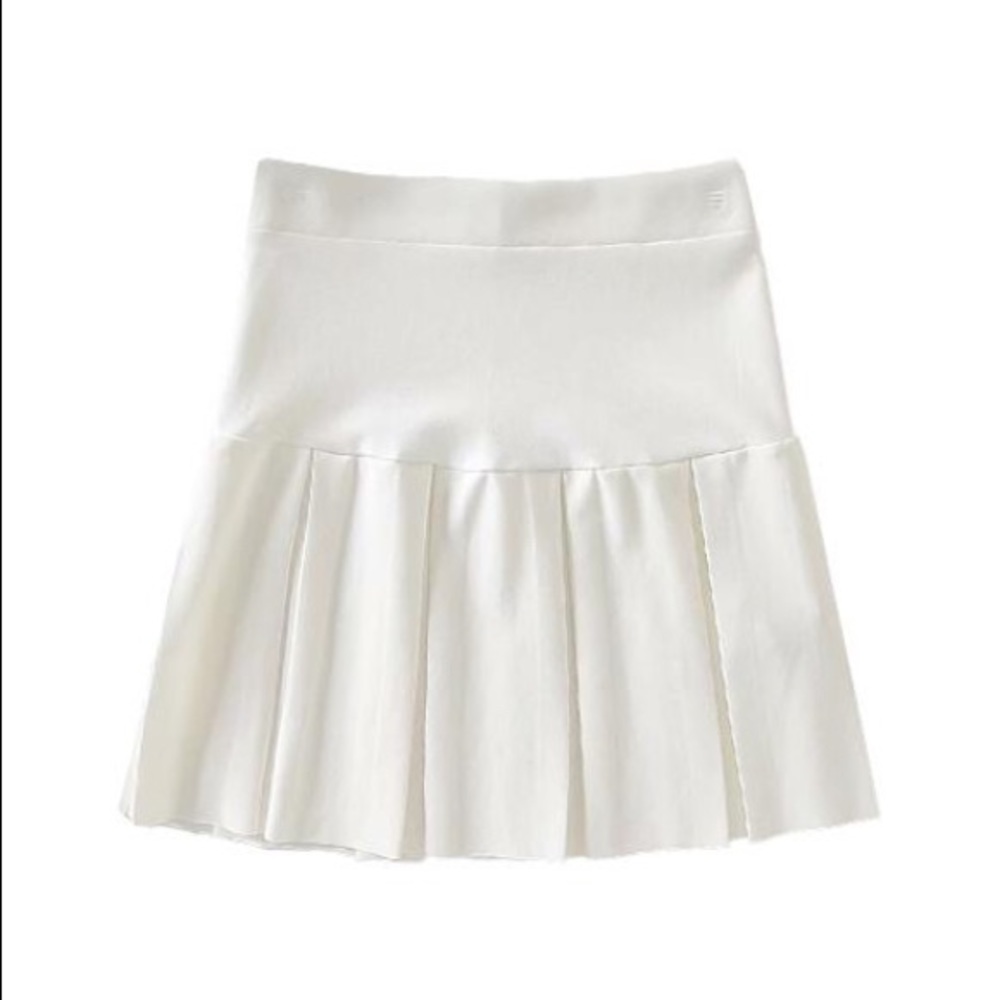 Rescue Me Pleated Mini Skirt